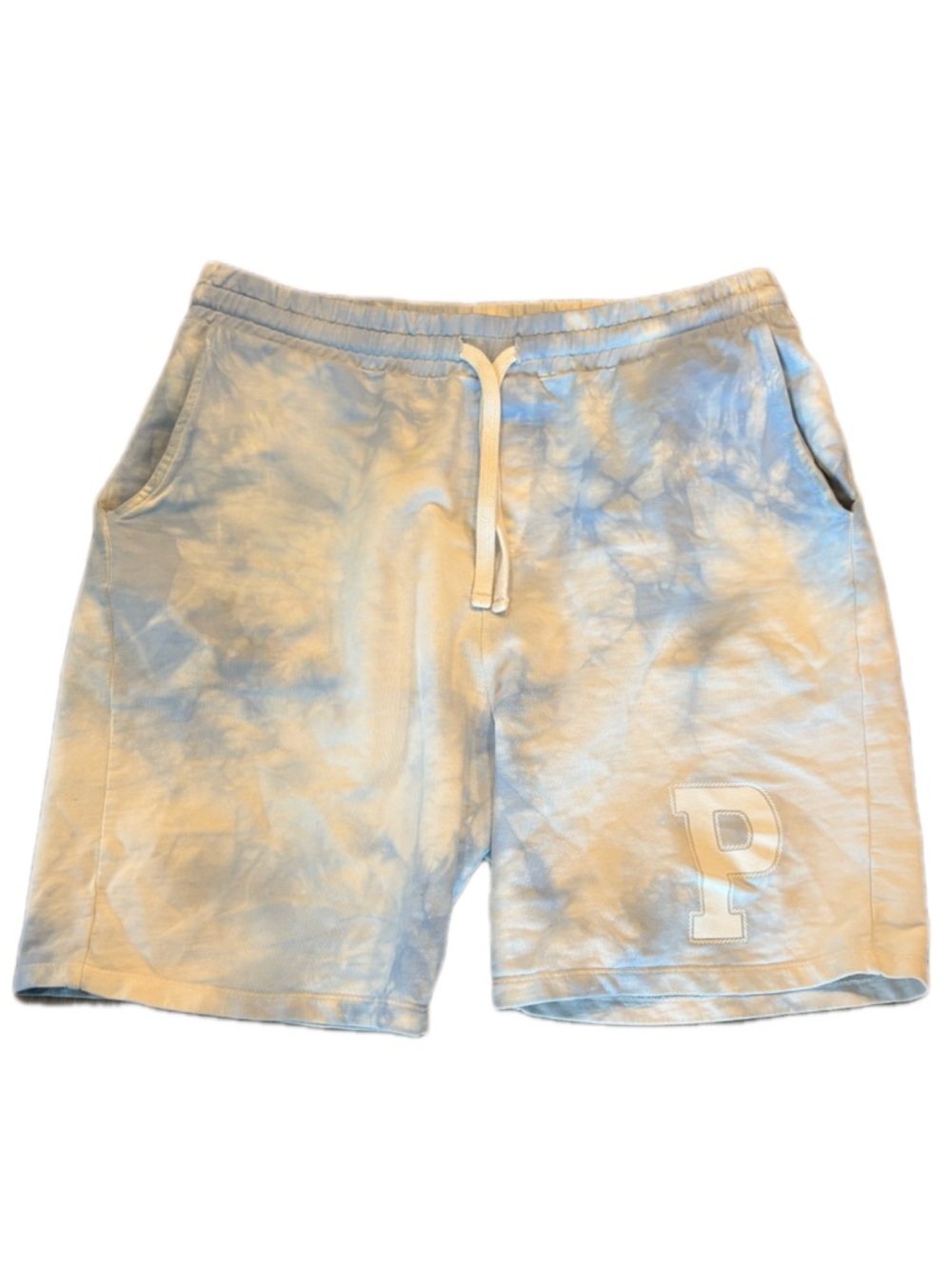 Zara Sky Blue Tie Dye Shorts